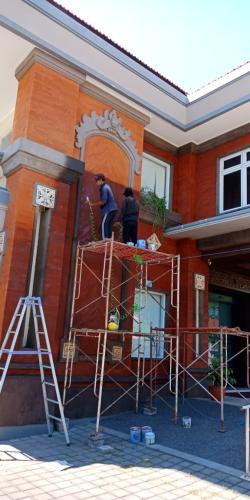 60. Pekerjaan Pemeliharaan (Coating) Gedung Kantor Pengawasas dan Pelayanan Bea dan Cukai TMP A Denpasar